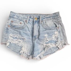American Eagle Outfitters Light Blue Jean Shorts